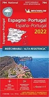 Mapa 794 España - Portugal 2022