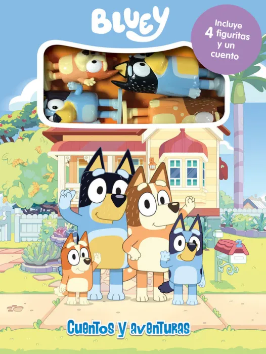 Bluey. Cuentos y Aventuras (Figuritas y Cuento)