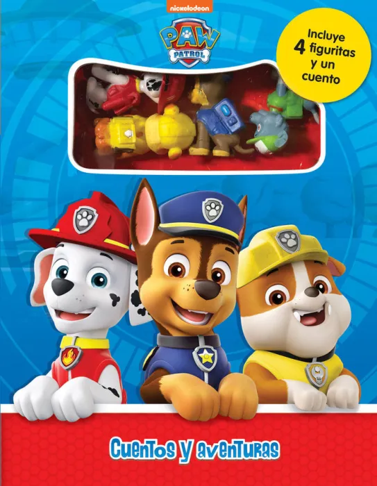 Paw Patrol. Cuentos y Aventuras (4 Figuras + Cuento)