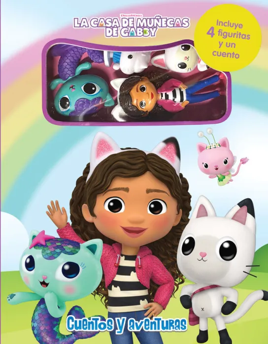 La Casa de Muñecas de Gabby. Cuentos y Aventuras (4 Figuritas + Cuento)