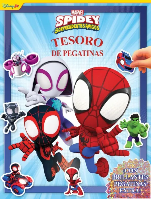Spidey Superequipo. Tesoro de Pegatinas