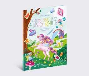El Mundo Magico de los Unicornios. Libro de Pegatinas