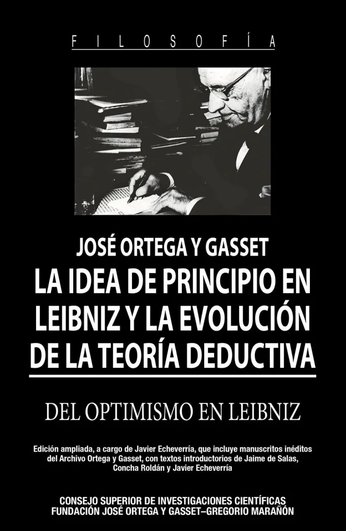 La Idea de Principio en Leibniz y la Evolución de la Teoría Deductiva : del Opti