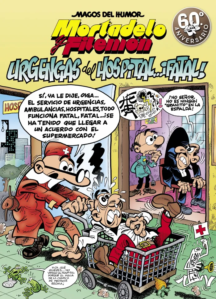 Mortadelo y Filemón N. 194. Urgencias del Hospital... ¡Fatal!