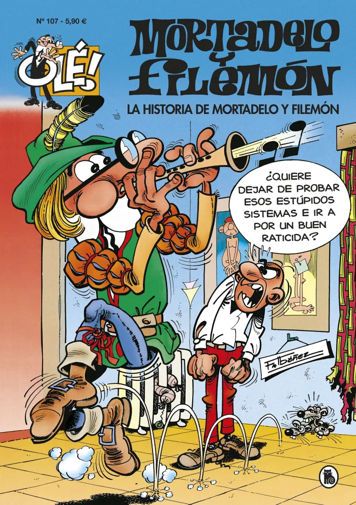 Ole Mortadelo y Filemon 107 la Historia de Mortadelo y Filemón