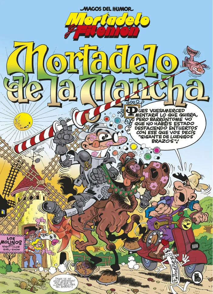 Mortadelo y Filemón N. 103 Mortadelo de la Mancha (Magos del Humor 103)