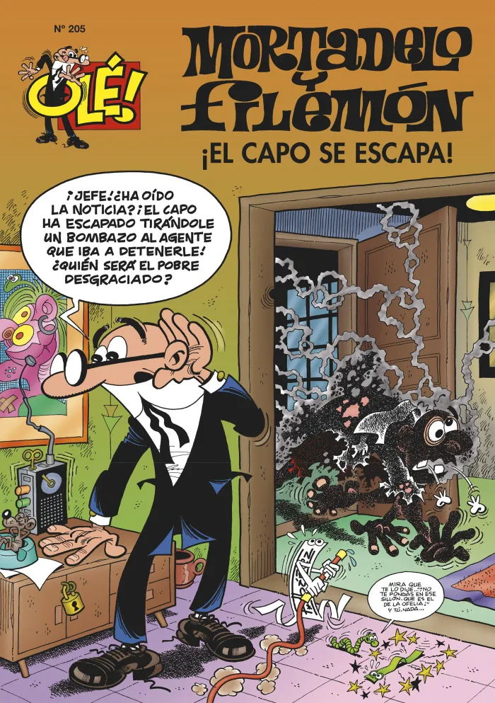 Ole Mortadelo y Filemon 205 el Capo se Escapa!