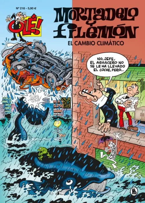 Mortadelo y Filemón N. 218 el Cambio Climático