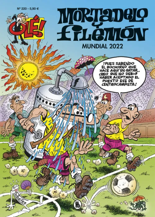 Mortadelo y Filemón N. 220 Mundial 2022