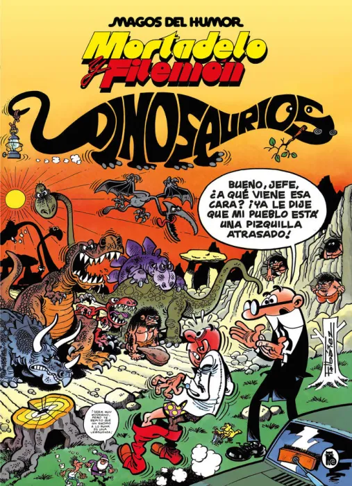 Mortadelo y Filemón 52 Dinosaurios. Magos del Humor