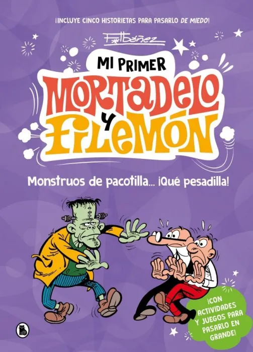 Mi Primer Mortadelo y Filemón 3 Monstruos de Pacotilla... que Pesadilla
