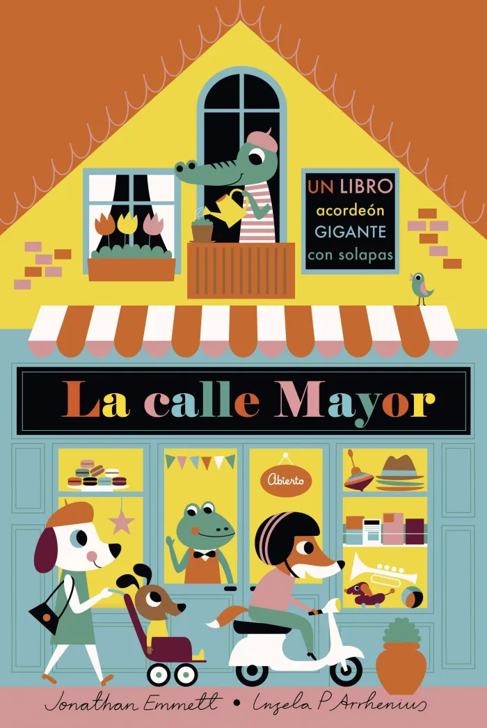 La Calle Mayor. Libro Acordeón
