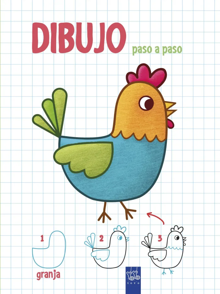 Dibujo Paso a Paso. Granja