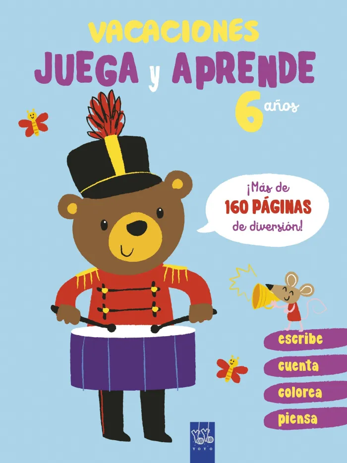 Vacaciones. Juega y Aprende. 6 Años