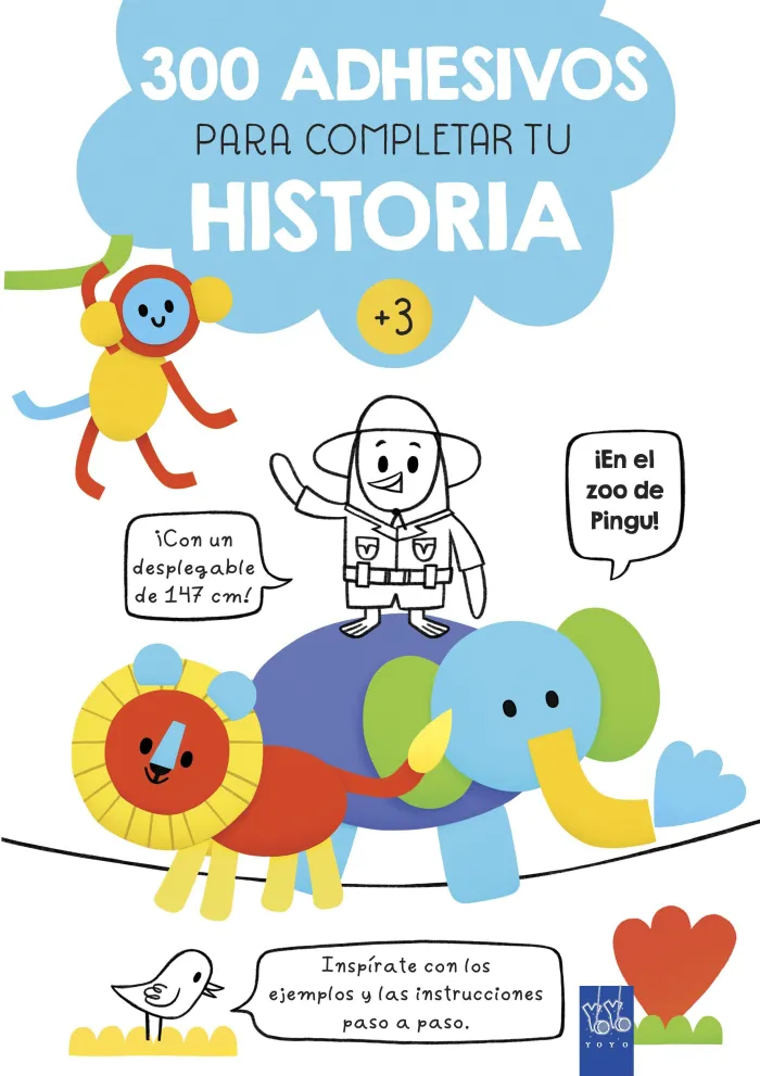 En el Zoo de Pingu! 300 Adhesivos para Completar tu Historia