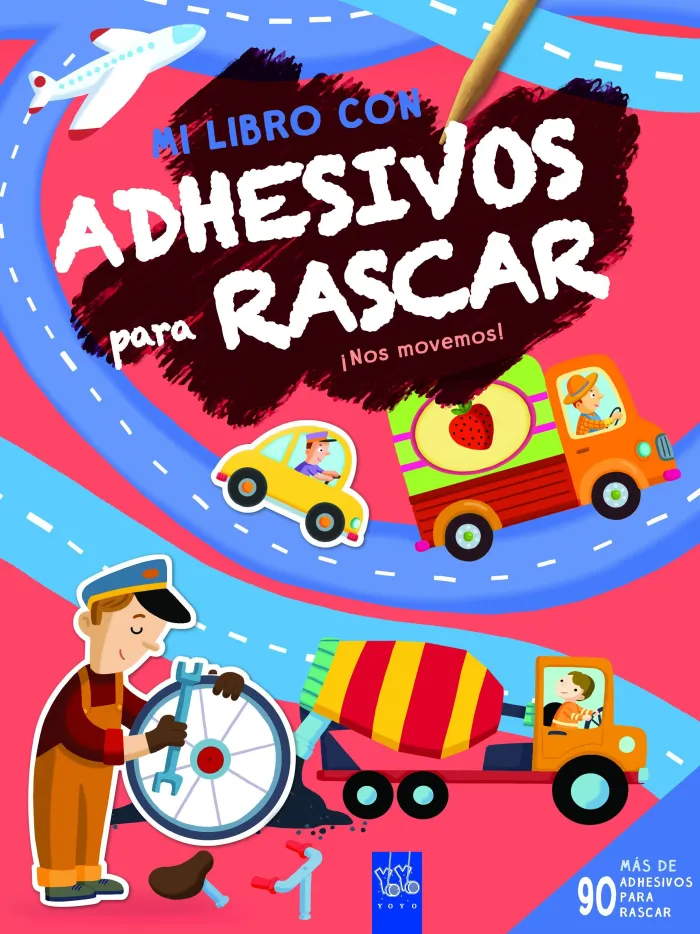 Nos Movemos! mi Libro con Adhesivos para Rascar