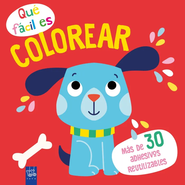 Qué Fácil Es Colorear. Perro