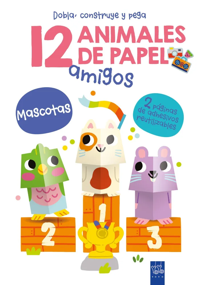 El Campo. 12 Animales de Papel