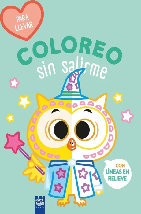 Coloreo sin Salirme. Para Llevar. Búho
