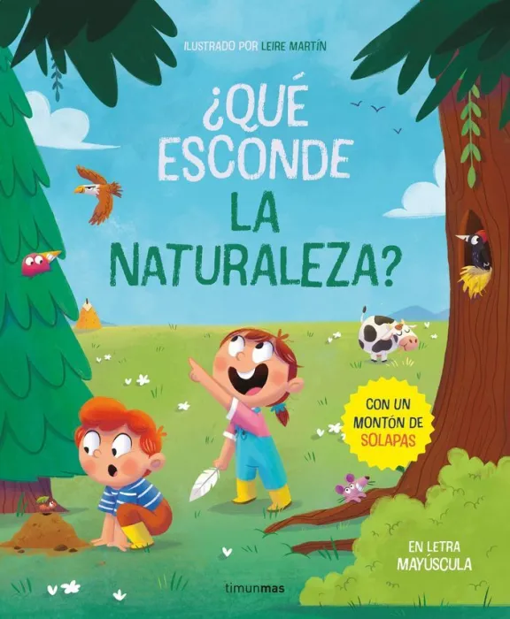 Qué Esconde la Naturaleza? Libro con Solapas