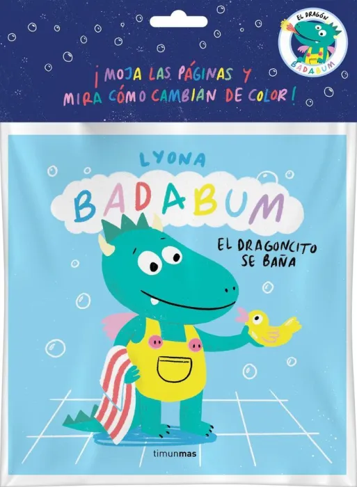 Badabum. El Dragoncito se Baña. Libro de Baño Mágico