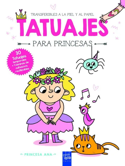 Tatuajes para Princesas. Princesa Ana