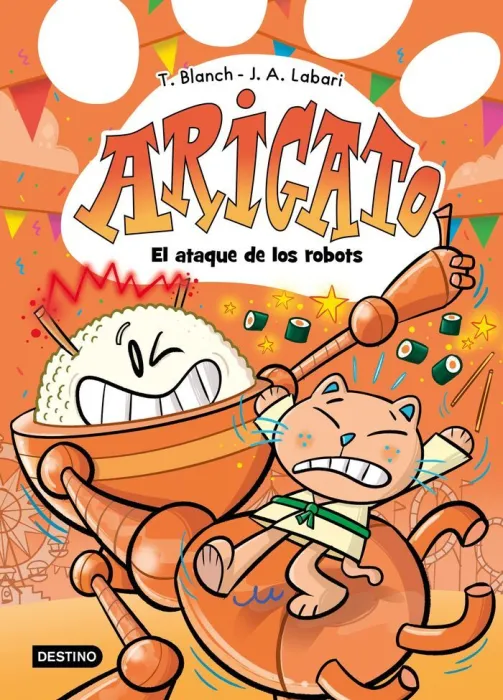 Arigato 6 el Ataque de los Robots