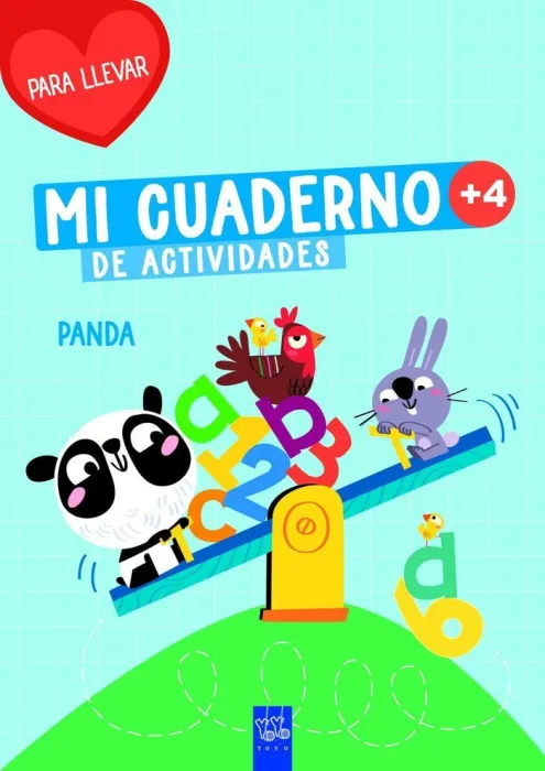 Mi Cuaderno de Actividades para Llevar. Panda +4