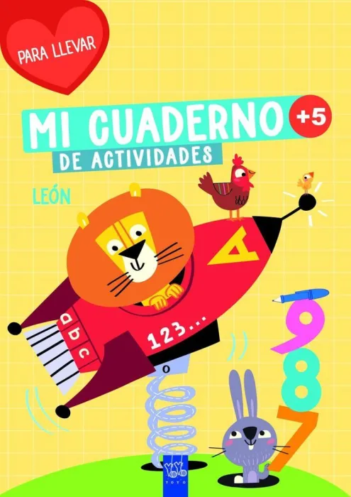 Mi Cuaderno de Actividades para Llevar. León +5