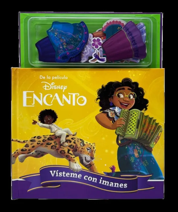 Encanto. Vísteme con Imanes. Libro Magnético
