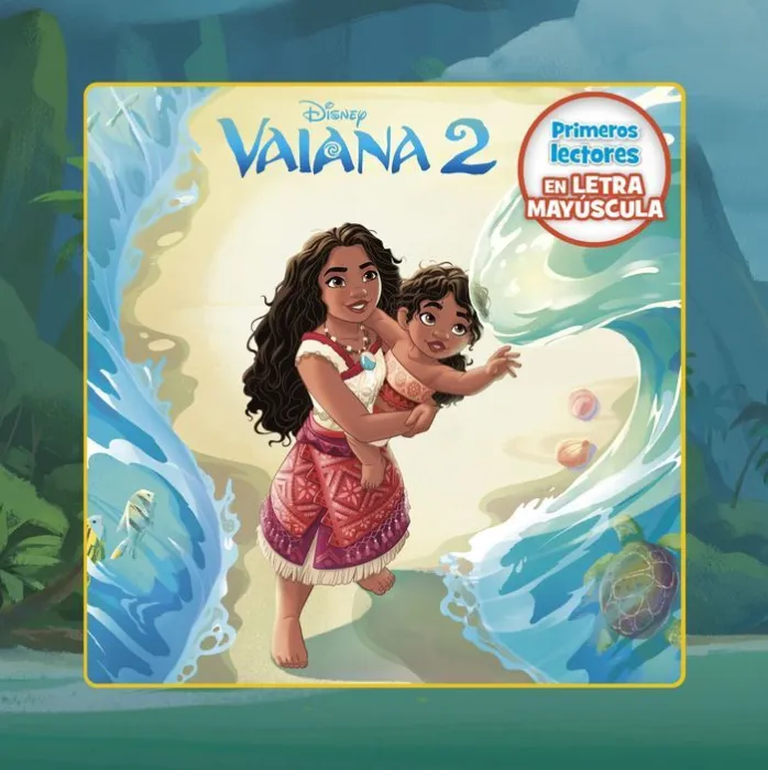 Vaiana 2 Primeros Lectores en Letra Mayúscula