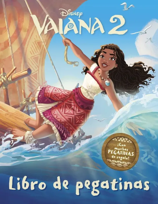 Vaiana 2 Libro de Pegatinas