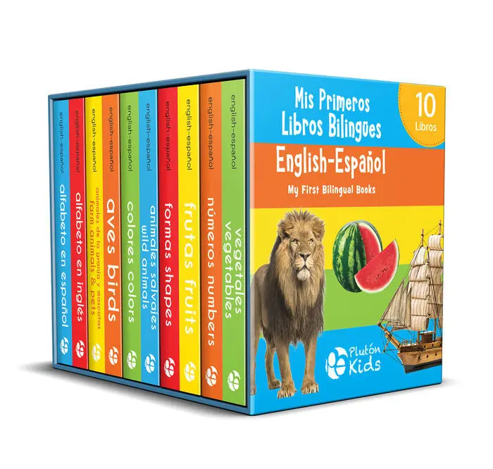 Pack - Mis Primeros Libros Bilingues English Español (10 Vol. )