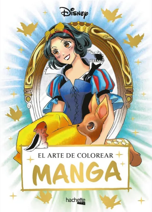 El Arte de Colorear Manga. Disney