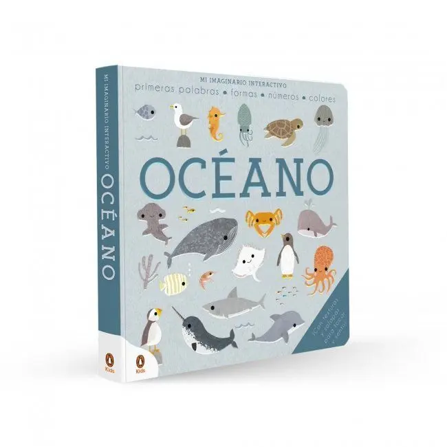 Océano. Mi Imaginario Interactivo. Con Texturas y Solapas para Tocar y Sentir!