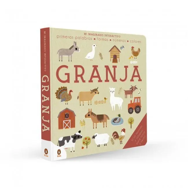 Granja. Mi Imaginario Interactivo. Con Texturas y Solapas para Tocar y Sentir!