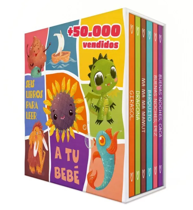 Pack - 6 Libros para Leer a tu Bebé