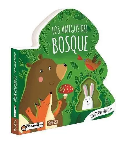 Los Amigos del Bosque - Libros con Siluetas