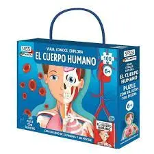 Cuerpo Humano (Puzle con Siluetas 100 Piezas)
