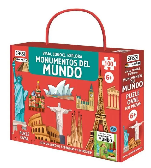 Monumentos del Mundo (Puzle Oval 100 Piezas