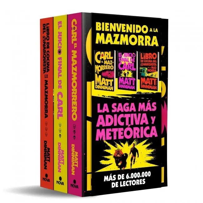 Pack Bienvenido a la Mazmorra: Carl el Mazmorrero / el Juicio Final de Carl / el Libro de Cocina