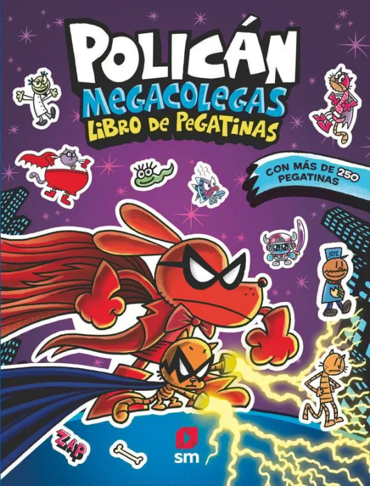 Policán Megacolegas. Libro de Pegatinas