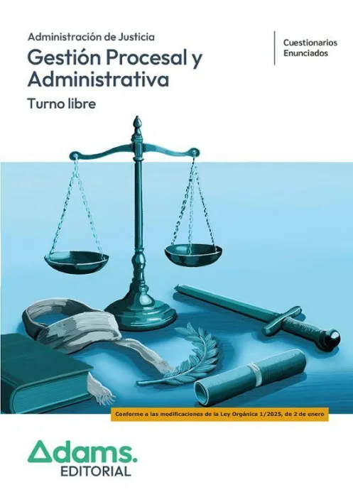 Cuestionarios Gestión Procesal y Administrativa, Turno Libre