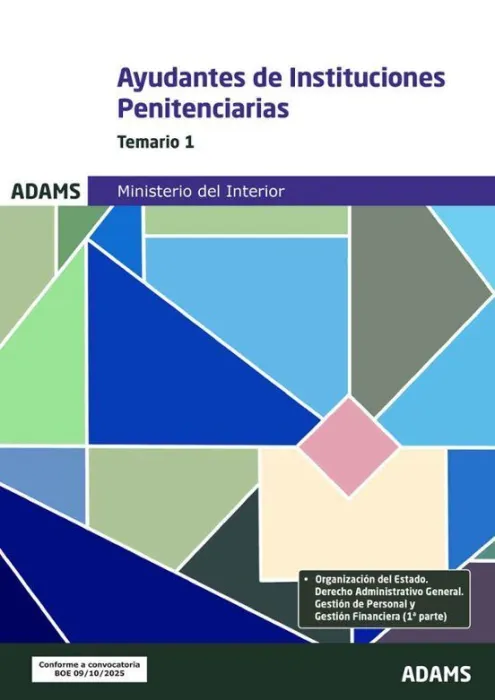 Ayudantes de Instituciones Penitenciarias. Temario 1