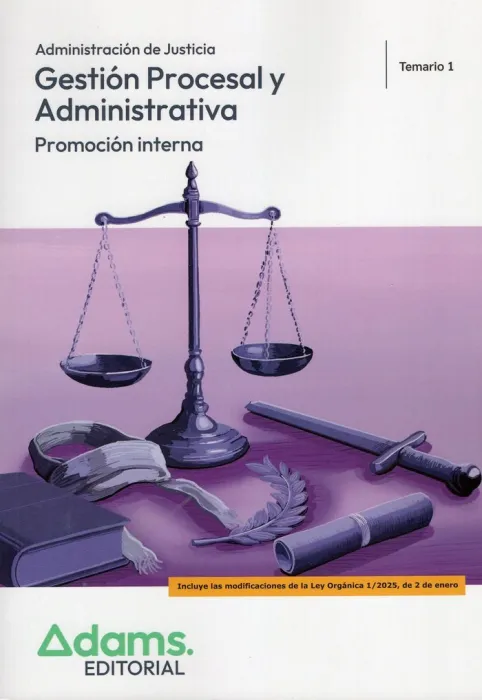 Gestion Procesal y Administrativa ( Promocion Interna) - Temario 1