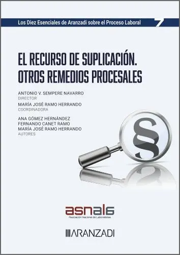 El Recurso de Suplicación. Otros Remedios Procesales