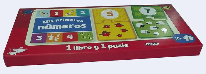 Mis Primeros Numeros. 1 Libro y 1 Puzle