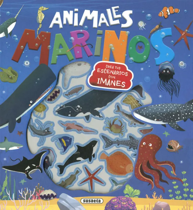 Animales Marinos. Crea Tus Escenarios con Imanes