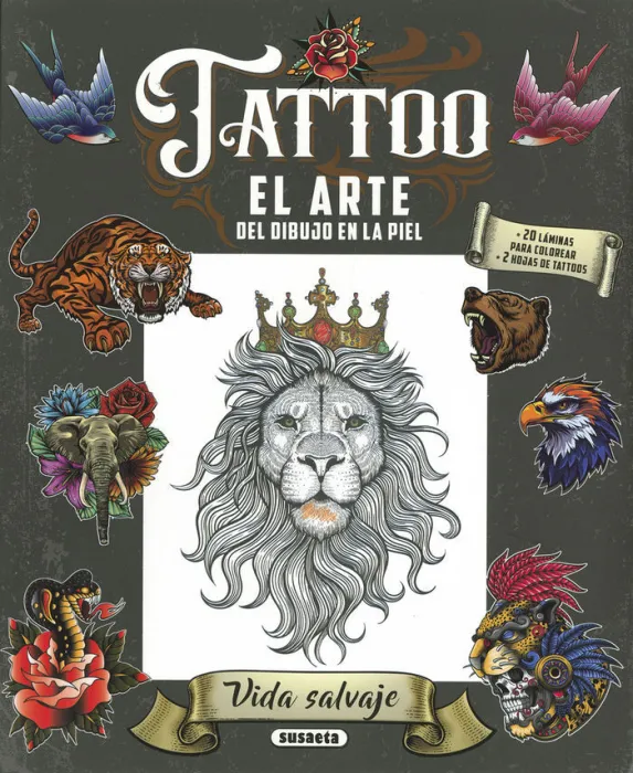 Vida Salvaje. Tattoo el Arte del Dibujo en la Piel