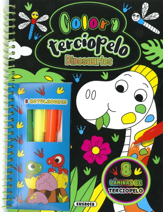 Dinosaurios. Color y Terciopelo